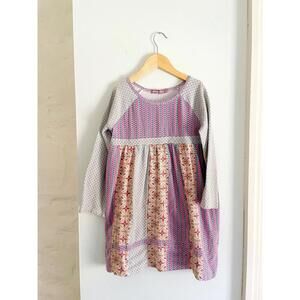 Cottagecore Jelly the Pug Patchwork dress